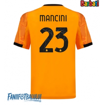 AS Roma Gianluca Mancini #23 Tricou Fotbal Replică 2025-26 Barbati Deplasare